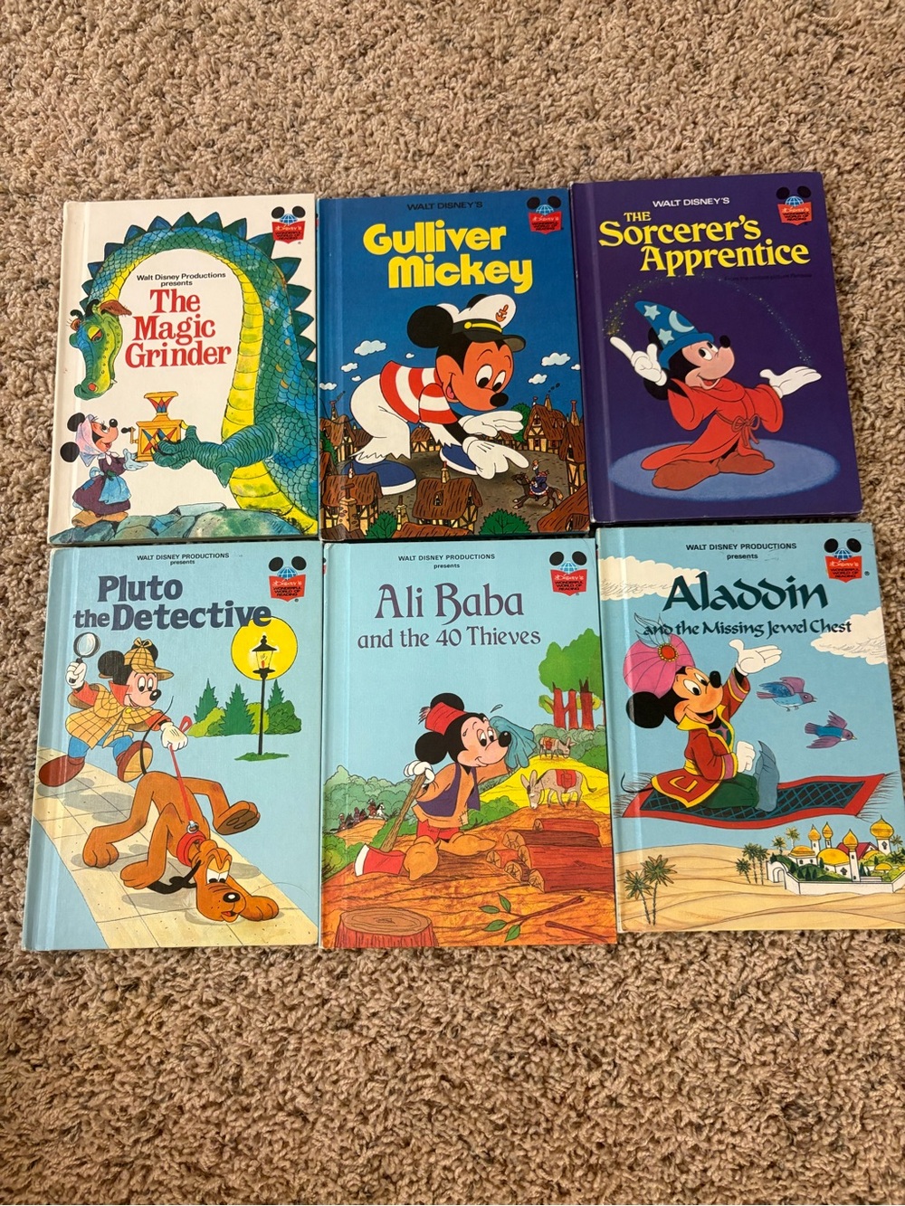 Vintage Walt Disney 46 Book Set - Many Classic Characters and Stories - Picture 10 of 13